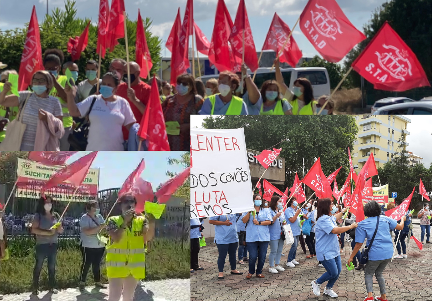  STAD saúda todos os trabalhadores e trabalhadoras da empresa SUCH Talenter