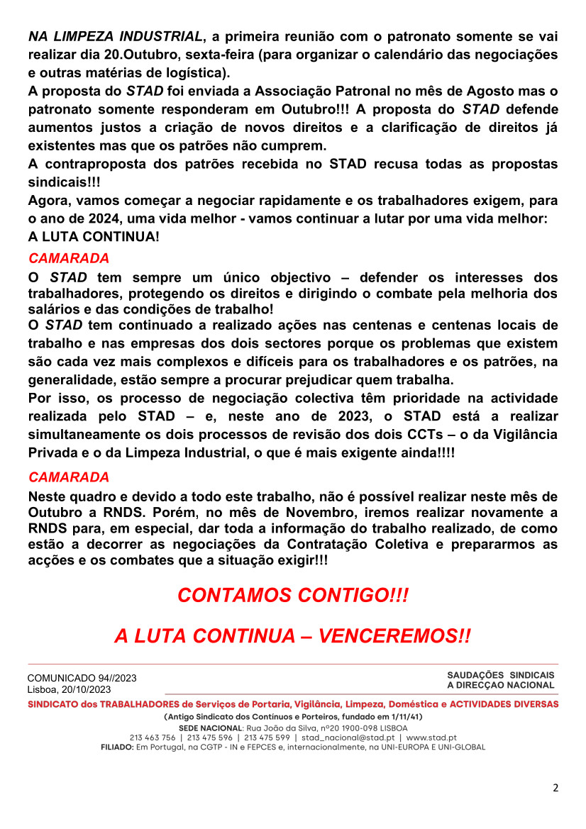 INFORMAÇÃO RNDS 0UTUBRO2