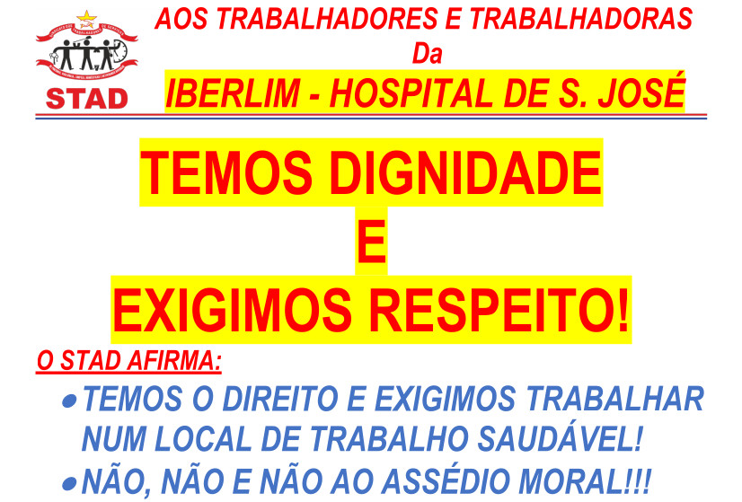 N 61 IBERLIM H.S.Jose Contra Assedio Moral 28052024a