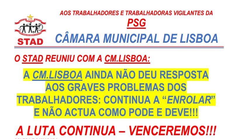 Nº 57PSG Reuniao C.M.Lisboa capa