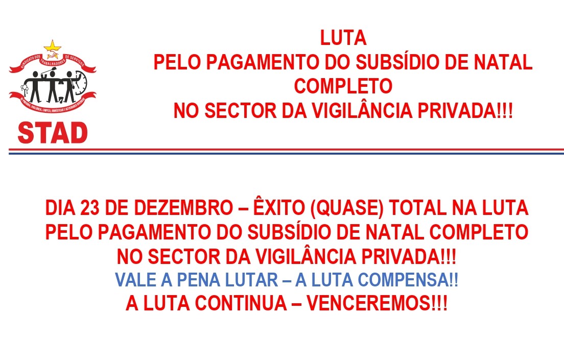 SUBSÍDIO DE NATAL MINISTÉRIO DO TRABALHO E CML 23 12 2024 page 0001